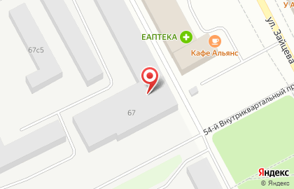 Производственно-полиграфическая компания Экспресс на улице Зайцева на карте