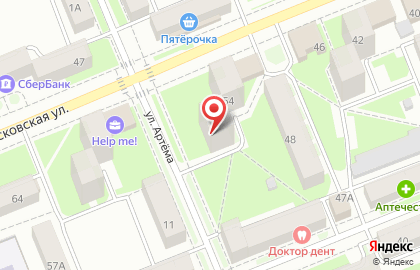 Единый сервис доставки еды Chibbis на Московской улице на карте