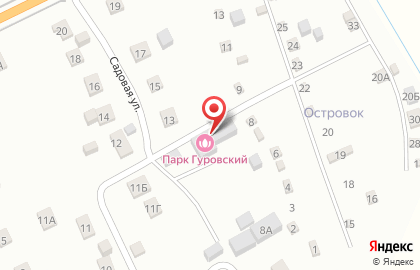 Парк-отель Гуровский на карте