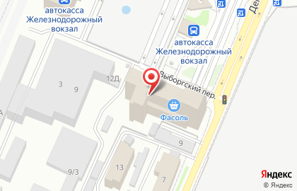 Торговая компания МК-Эталон в Железнодорожном районе на карте