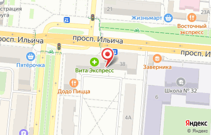 Комплексный центр социального обслуживания Осень на улице Ватутина на карте