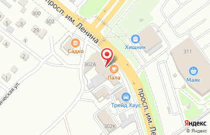 Колер на проспекте Ленина на карте