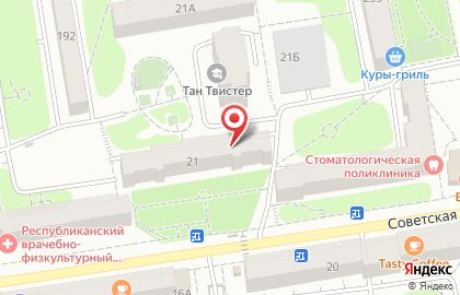 Ателье Сапожок на Советской улице на карте