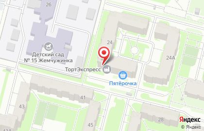 Специализированный магазин Тортexpress на карте