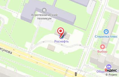 Дубай на проспекте Александра Корсунова на карте