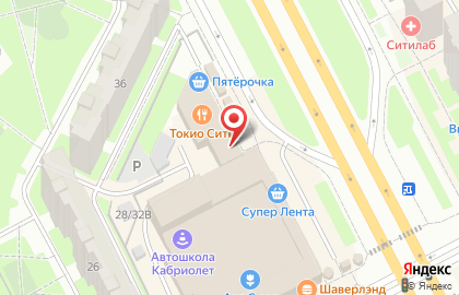 Продовольственный магазин Колхоз на Индустриальном проспекте на карте