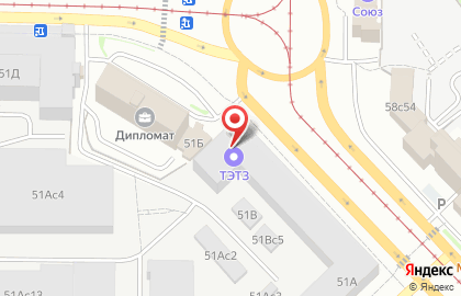 Томский электротехнический завод на карте