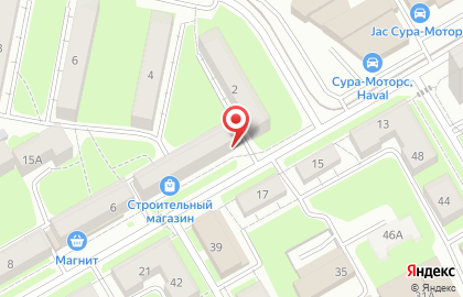 Ремонтная мастерская Элегант-2 на улице Беляева на карте