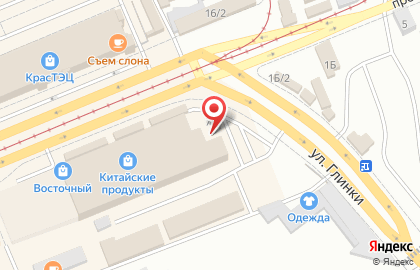 ТЦ Восточный в Ленинском районе на карте