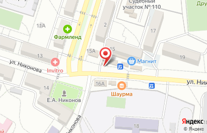 Пекарня-кондитерская Testo в Комсомольском районе на карте