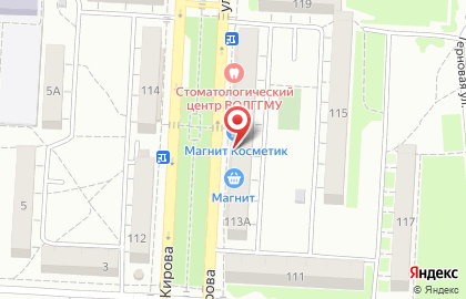 Ветеринарный кабинет в Кировском районе на карте