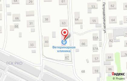 Государственное ветеринарное управление в Московском районе на карте