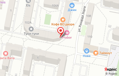 Парикмахерская Пчёлка в Ленинградском районе на карте