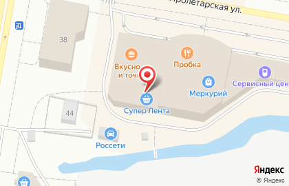 Супермаркет Лента в Санкт-Петербурге на карте