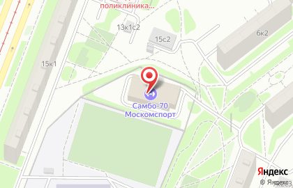 Центр аэробики Стайл на метро Строгино на карте