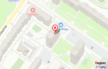 Продуктовый магазин в Екатеринбурге на карте