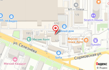 Фирма Витто на Сормовской улице на карте