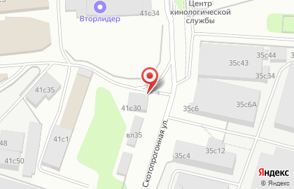 Продуктовый магазин в Москве на карте