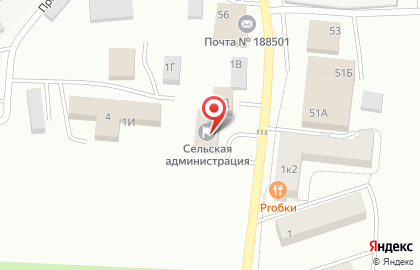 Муниципальное образование пос. Низинское на карте