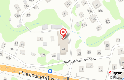 Производственная компания Грундфос в Железнодорожном районе на карте