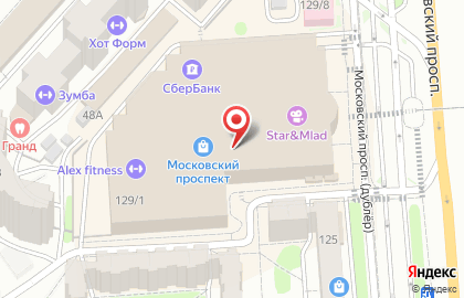 Ювелирный салон Золотой Век на Московском проспекте на карте