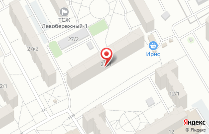 Левобережный-12, ТСЖ на карте