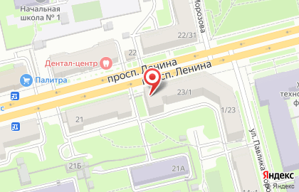 Продуктовый магазин в Твери на карте