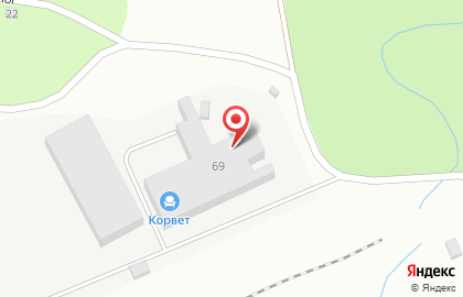 Производственная компания Корвет в Орджоникидзевском районе на карте