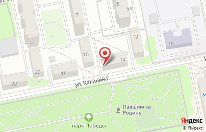 Кадастровый центр в Челябинске на карте