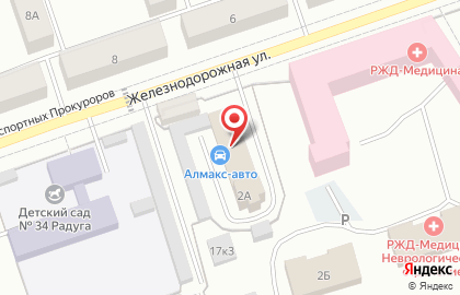 СТО АЛМАКС-АВТО на карте