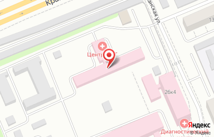 Стоматологическая поликлиника Федеральный Сибирский научно-клинический центр ФМБА России на Коломенской улице на карте