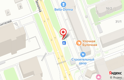 Магазин Янтарь на проспекте Ленина на карте