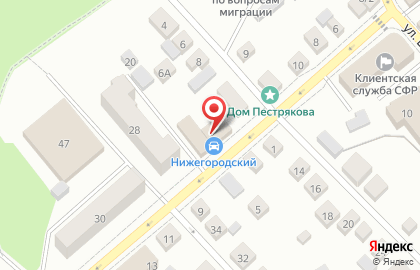 Мотосалон Нижегородский, мотосалон в Нижнем Новгороде на карте