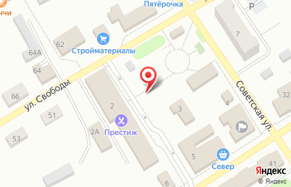 Золотая рыбка на Кооперативной улице на карте