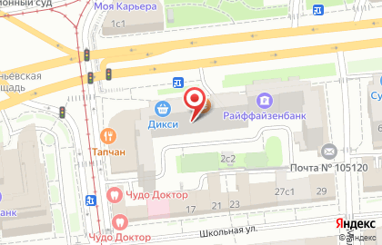 Банкомат МТС Банк на метро Площадь Ильича на карте