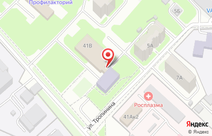 НИИ измерительных систем им. Ю.Е. Седакова Профсоюзный клуб на карте