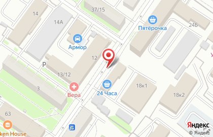 Саморез на карте