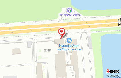 Банкомат СберБанк на Московском шоссе, 294д на карте
