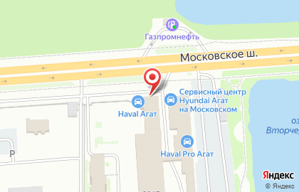 Банкомат СберБанк на Московском шоссе, 294д на карте