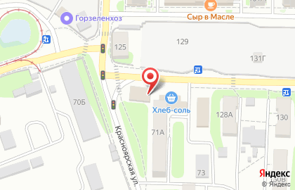 Магазин Саянский бройлер в Иркутске на карте