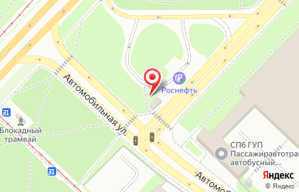 Банкомат Петербургский городской банк на метро Автово на карте