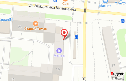 Магазин Лепесток на улице Полярные Зори на карте