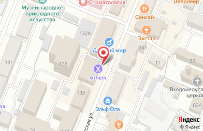 Магазин женской одежды Serginnetti на Советской улице на карте