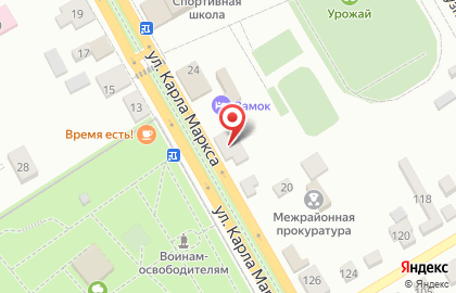 Гостиница Замок, гостиница в Острогожске на карте