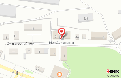 Центр государственных и муниципальных услуг Мои документы в Элеваторном переулке на карте