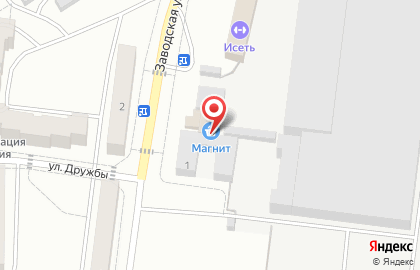 Родничок, пос. Исеть на карте