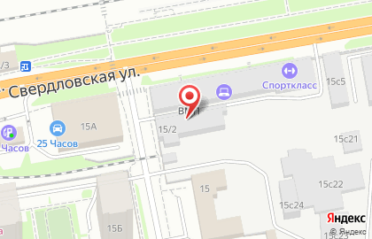 Строительно-монтажная компания Саян на Свердловской улице на карте