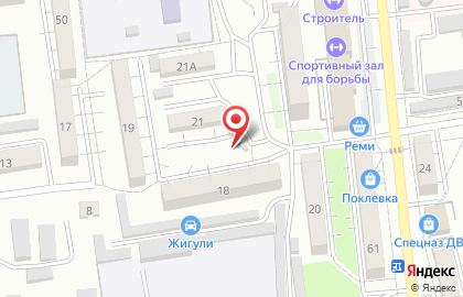 Магазин фруктов и овощей на Крестьянской улице на карте