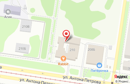 Федеральная инжиниринговая сеть МТ-Техно на улице Антона Петрова на карте
