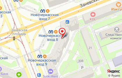 Биоклининг на Новочеркасском проспекте на карте